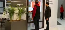 اهتمام كبير بجناحنا في معرض أوراسيا للنوافذ