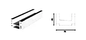 Kasa Profili  (75mm)